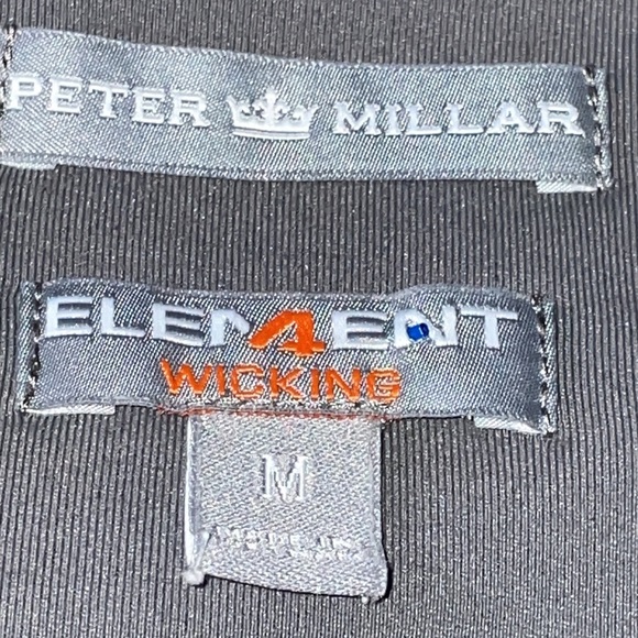 Peter Millar 3/3 zip up sweater size Medium - Picture 2 of 6